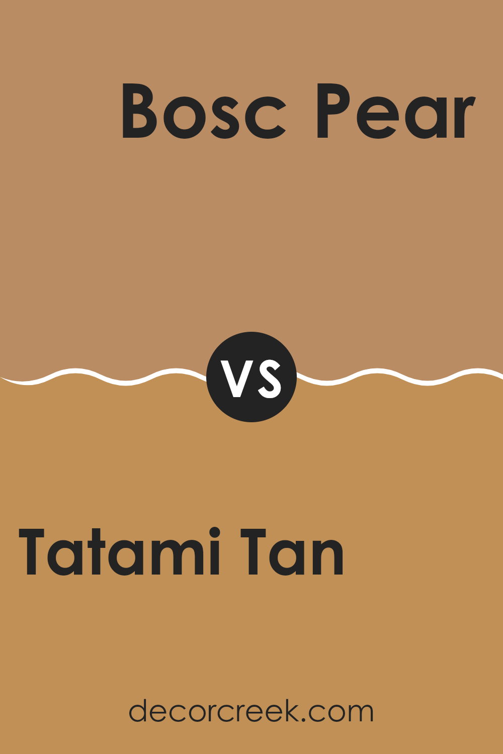 tatami_tan_sw_6116_vs_bosc_pear_sw_6390