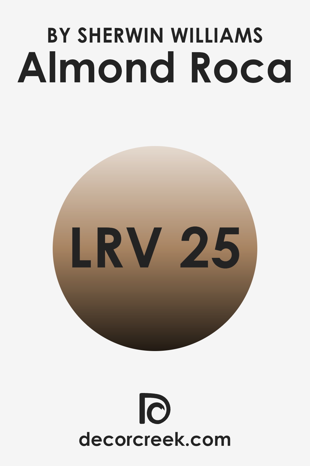 what_is_the_lrv_of_almond_roca_sw_9105