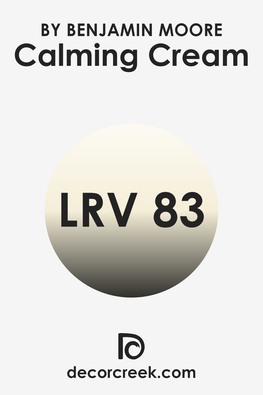 what_is_the_lrv_of_calming_cream_oc_105
