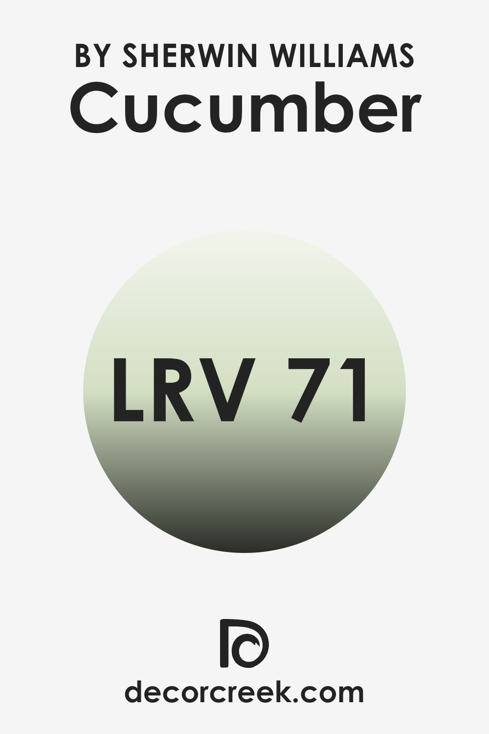 what_is_the_lrv_of_cucumber_sw_6722