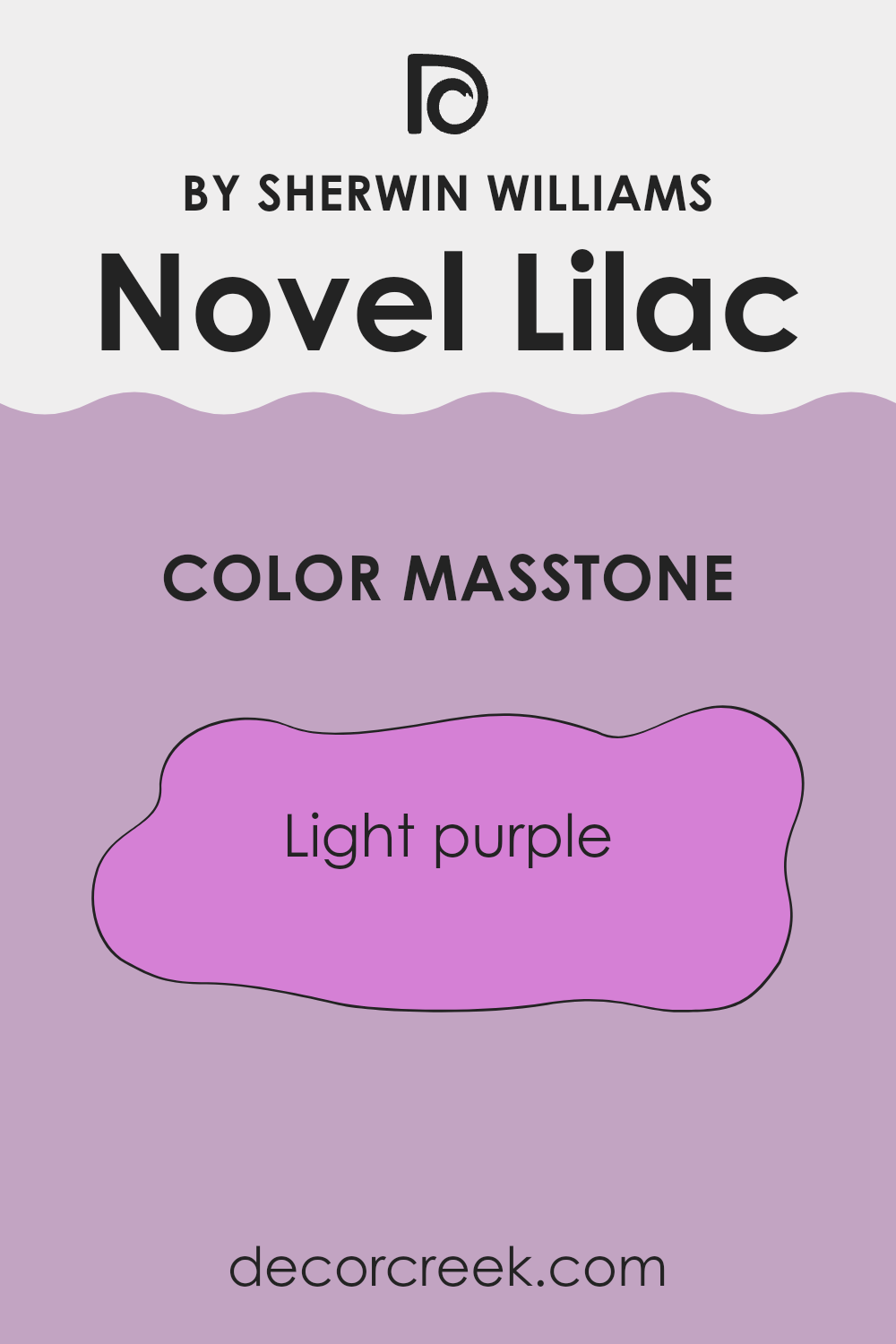 what_is_the_masstone_of_novel_lilac_sw_6836