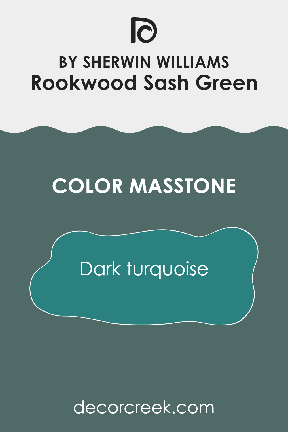 what_is_the_masstone_of_rookwood_sash_green_sw_2810