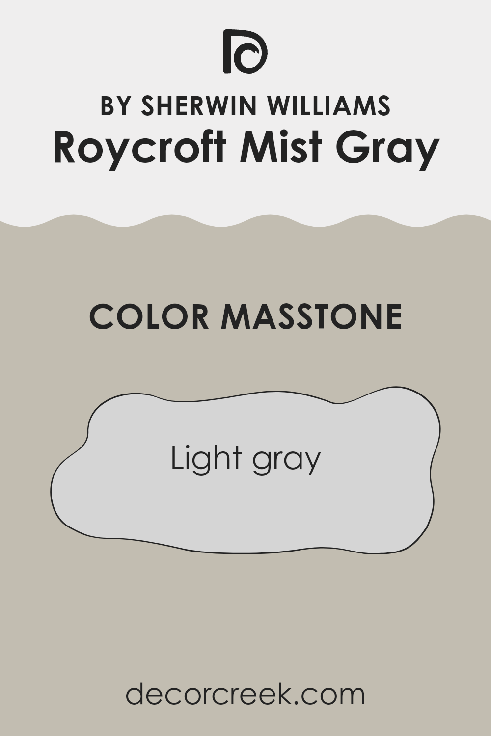 what_is_the_masstone_of_roycroft_mist_gray_sw_2844