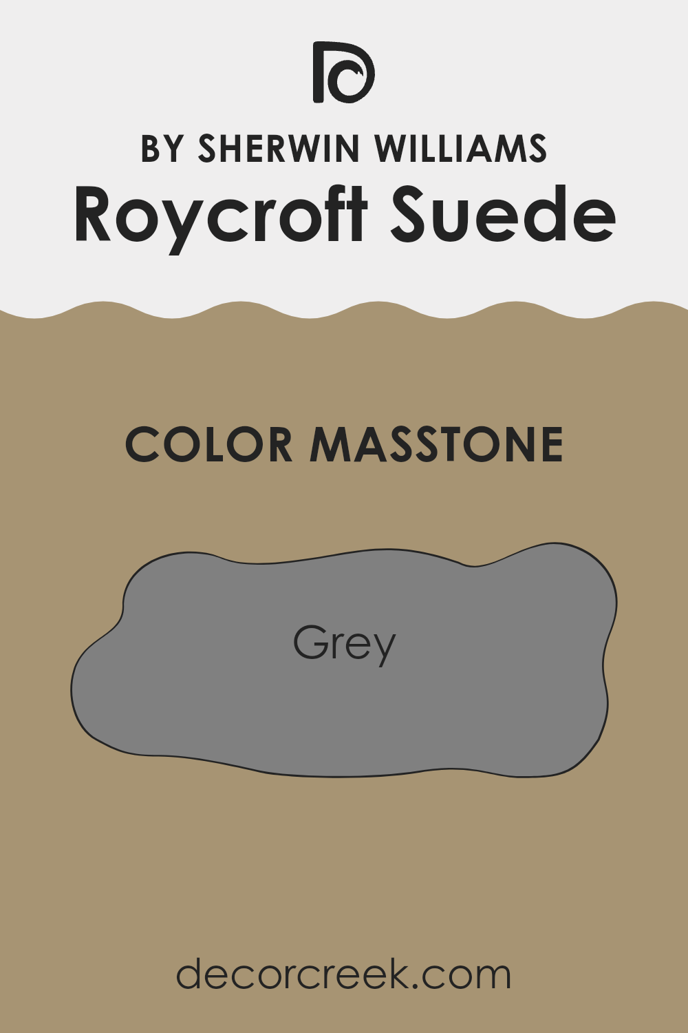 what_is_the_masstone_of_roycroft_suede_sw_2842