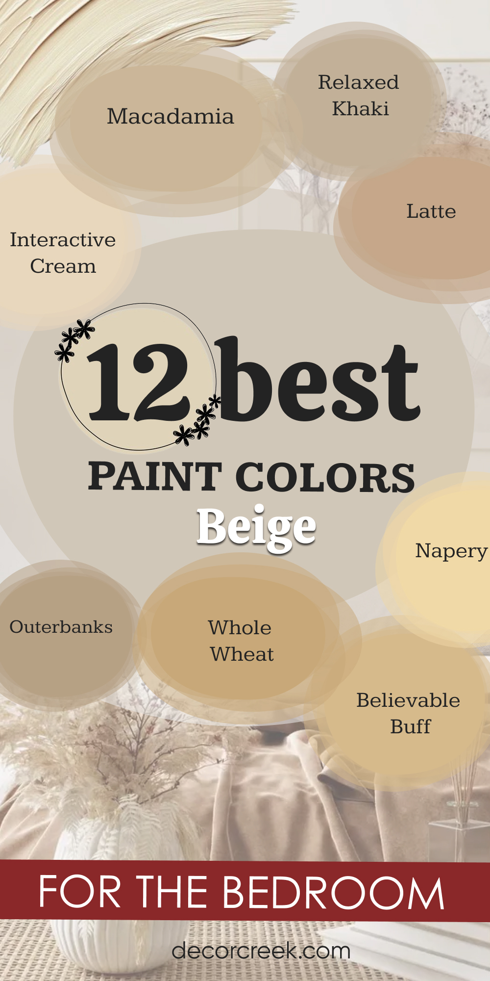 12 best beige paint colors for the bedroom