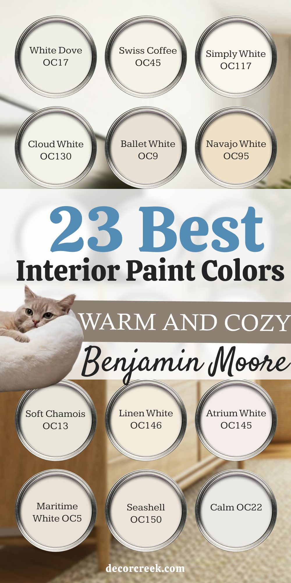 23 warm and cozy interior paint colors by benjamin moore