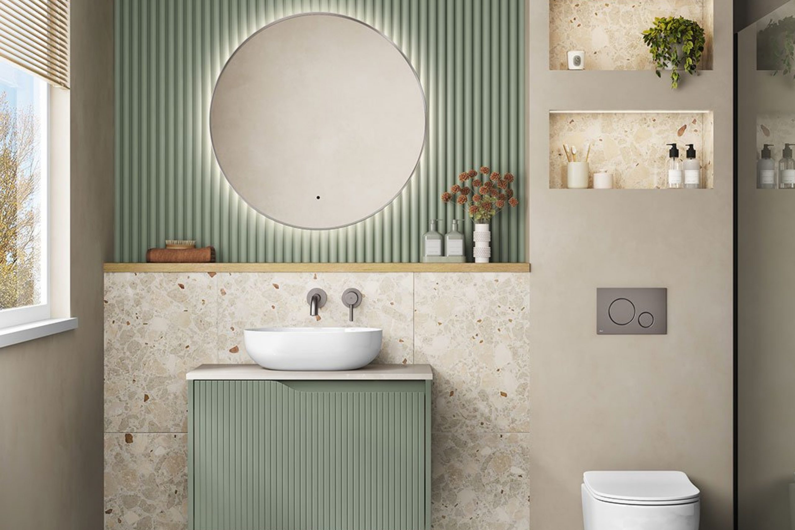 37 Sage Green Bathroom Paint Color Ideas for a Fresh and Stylish Look