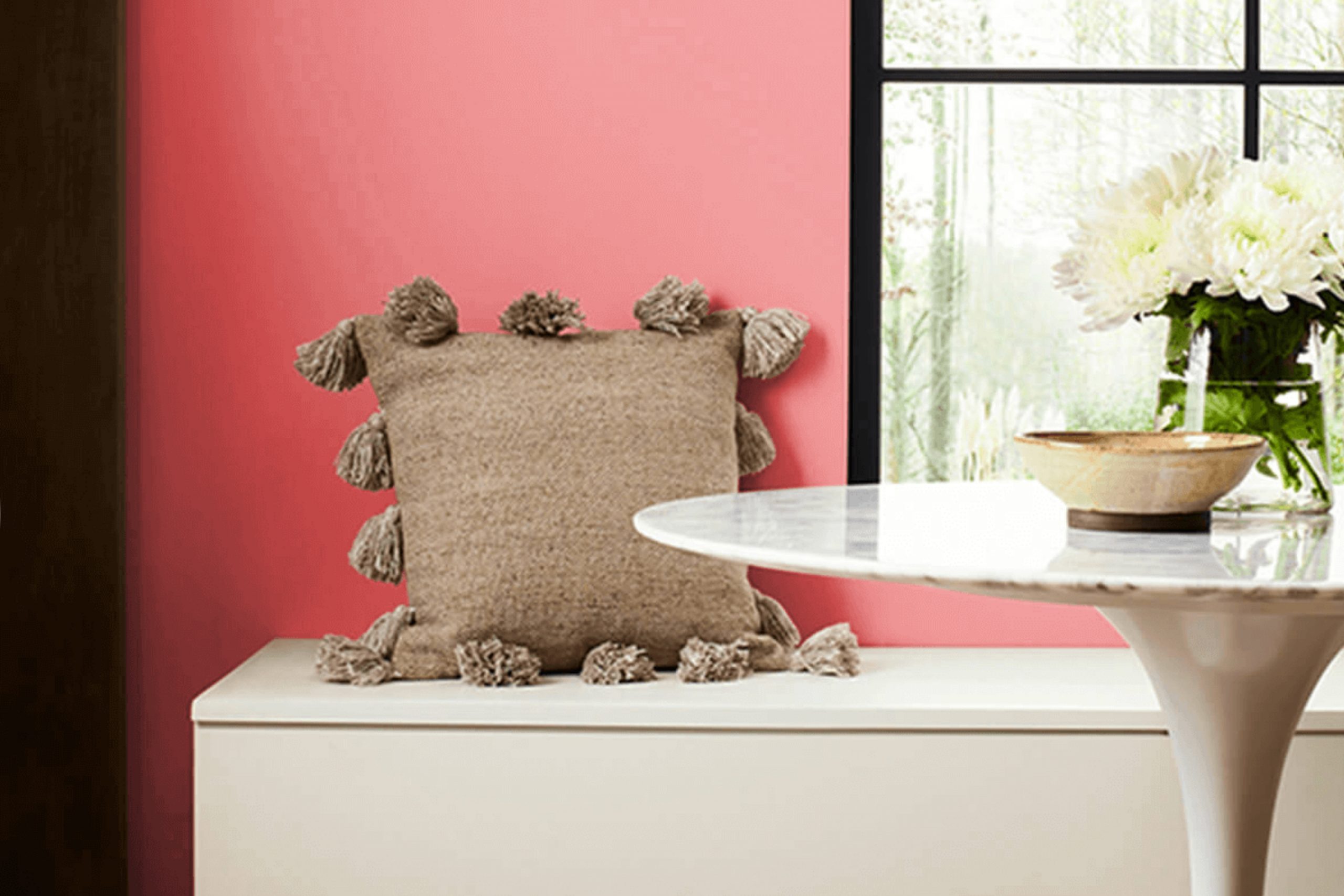 Dishy Coral SW 6598 Paint Color by Sherwin Williams