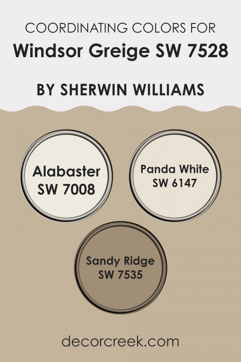 Windsor Greige SW 7528 Paint Color by Sherwin Williams - DecorCreek