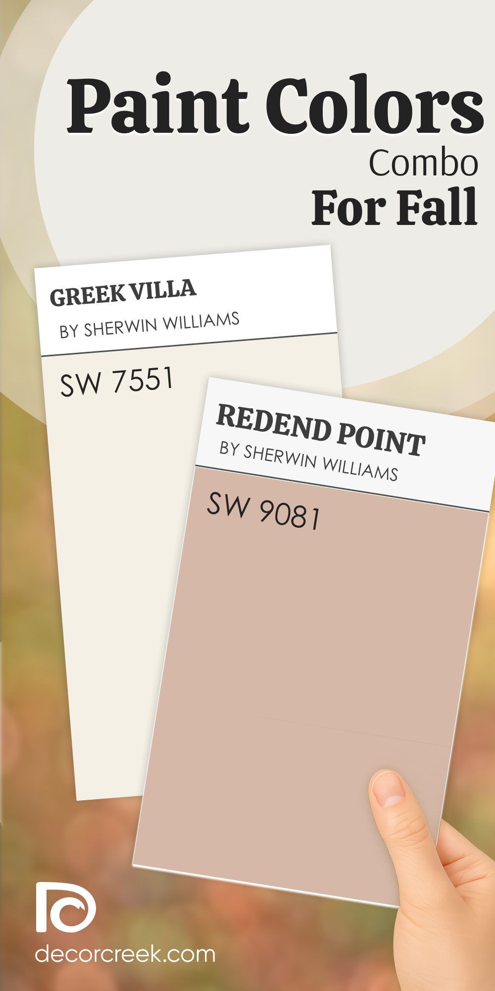 greek villa paint color combo for fall