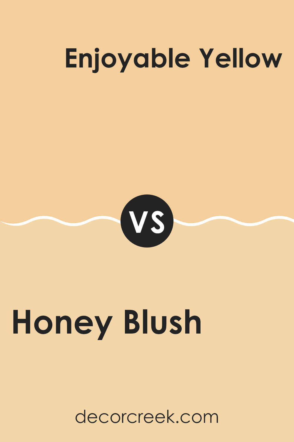 honey_blush_sw_6660_vs_enjoyable_yellow_sw_6666
