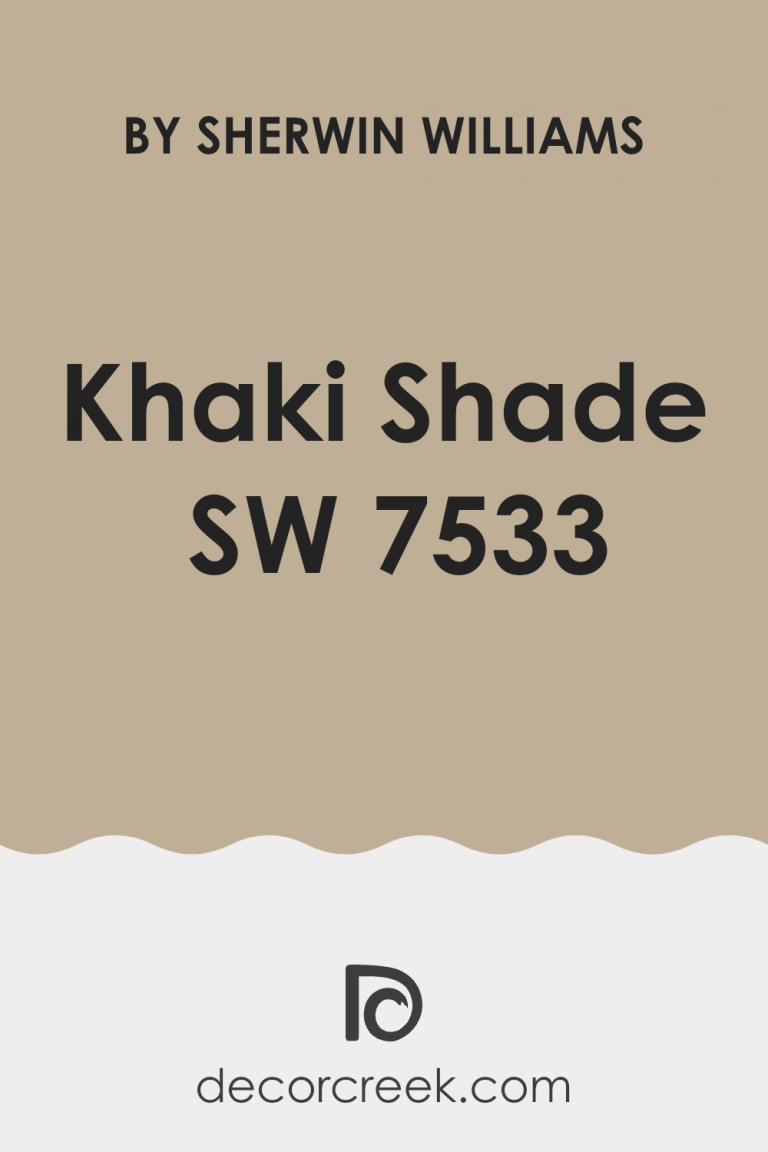 Khaki Shade SW 7533 Paint Color by Sherwin Williams - DecorCreek