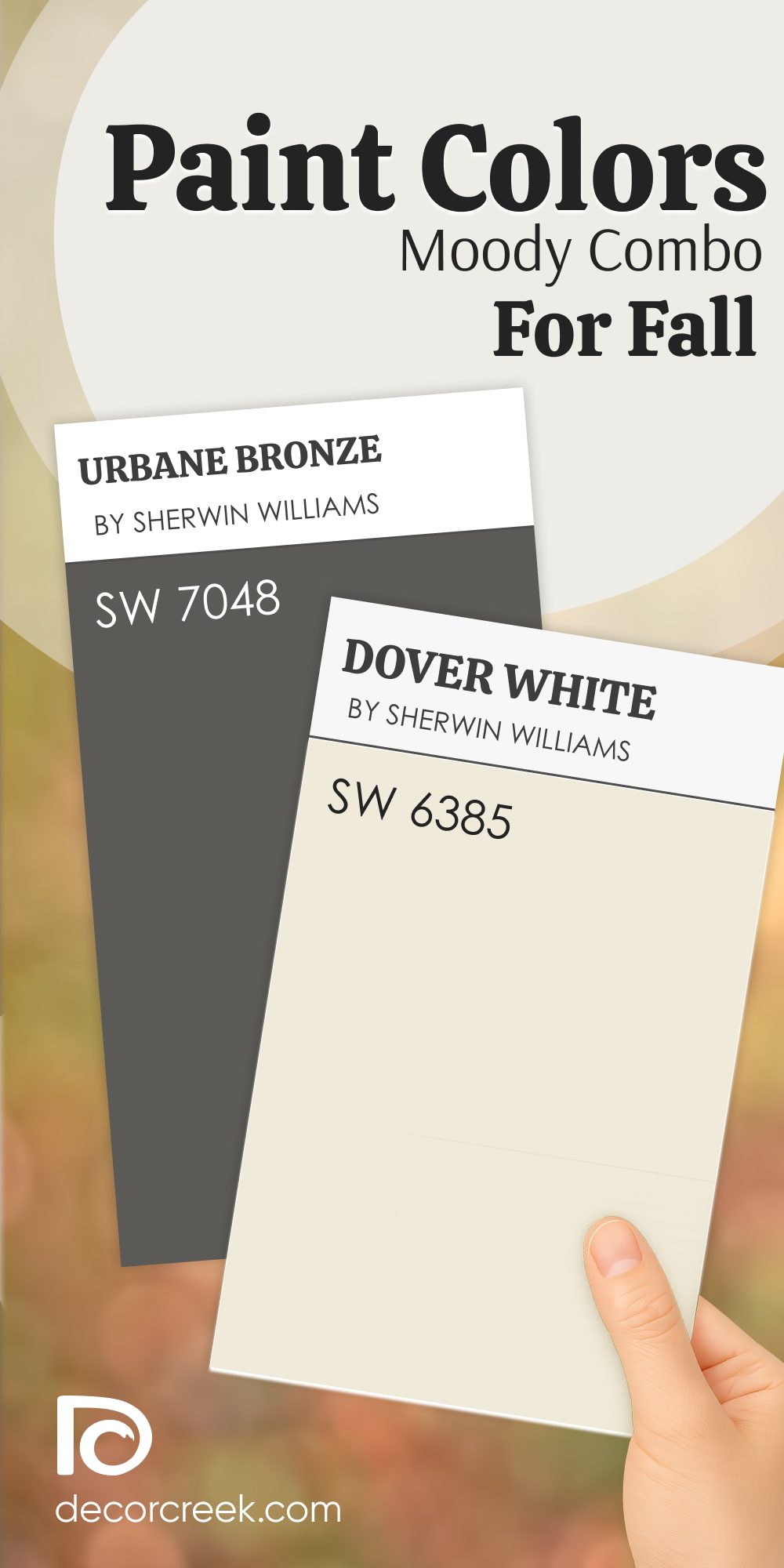 moody paint color combo for fall