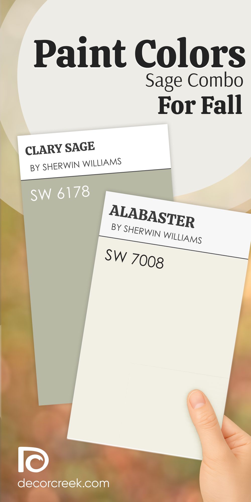 sage paint color combo for fall