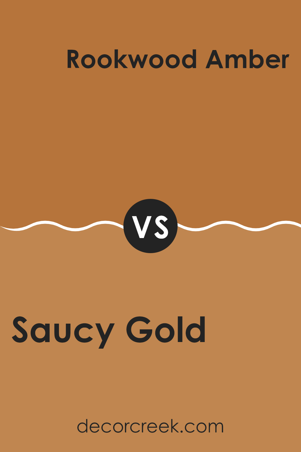 saucy_gold_sw_6370_vs_rookwood_amber_sw_2817