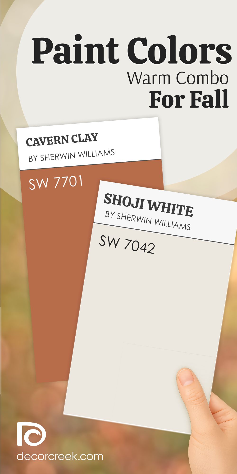 warm paint color combo for fall