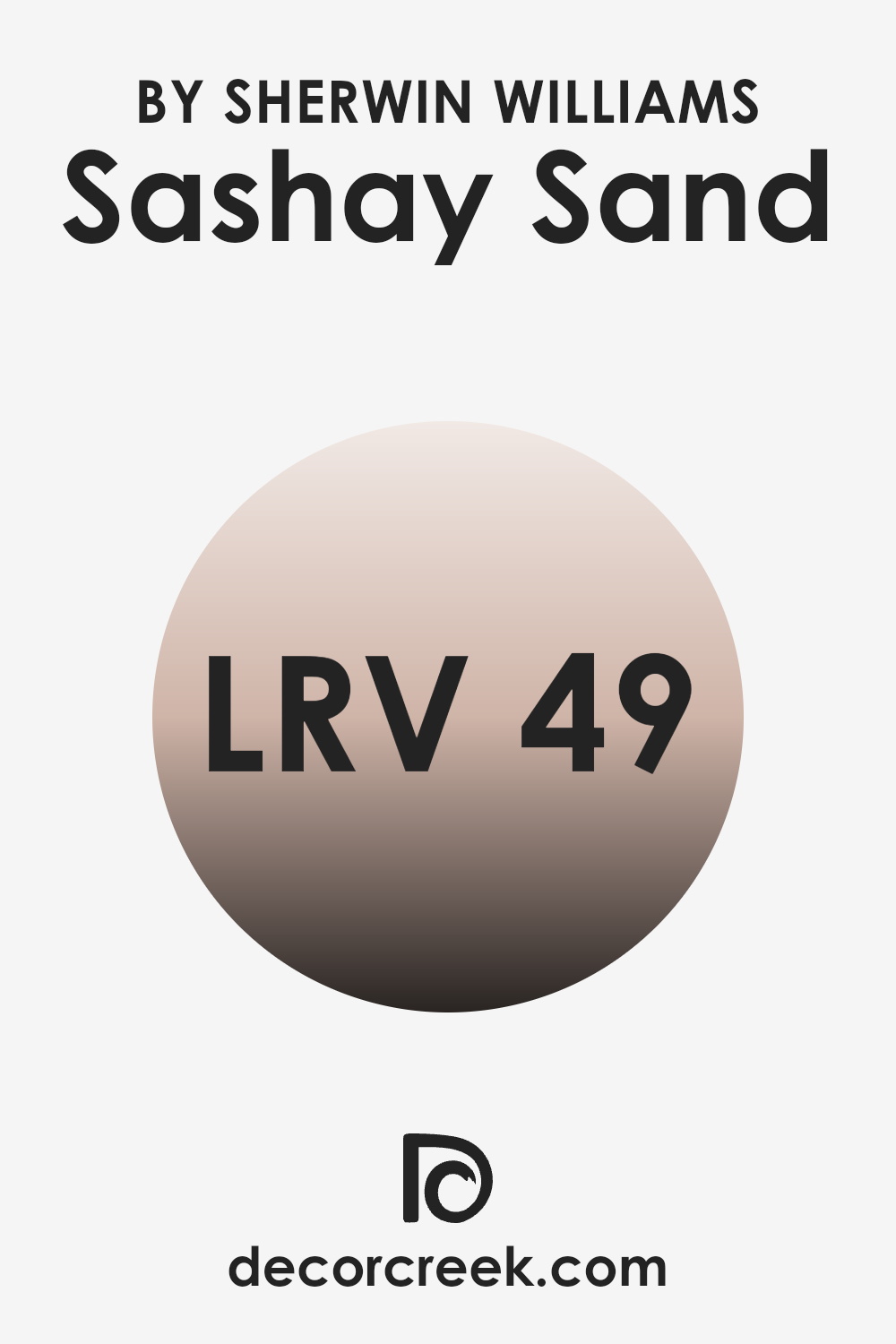 what_is_the_lrv_of_sashay_sand_sw_6051