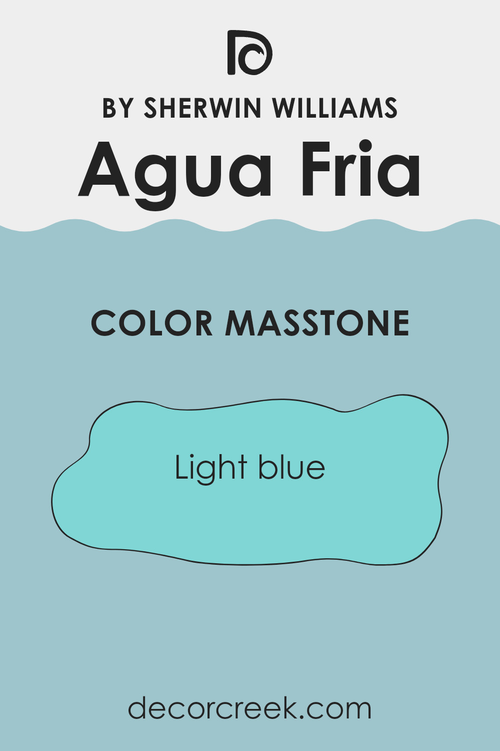 what_is_the_masstone_of_agua_fria_sw_9053