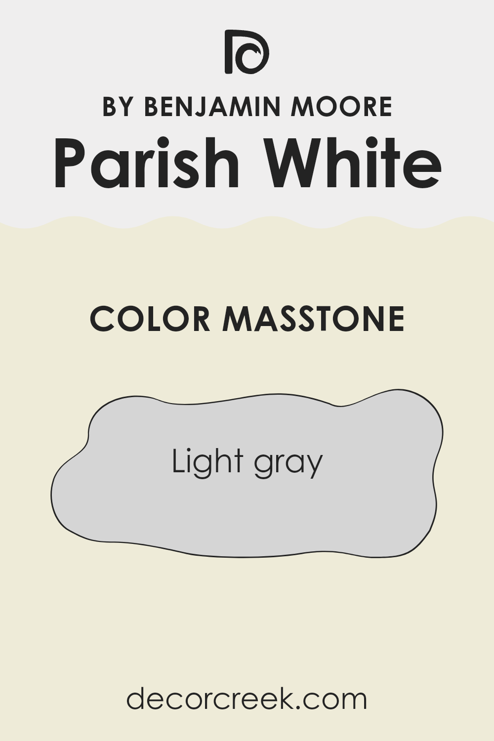 what_is_the_masstone_of_parish_white_cw_15
