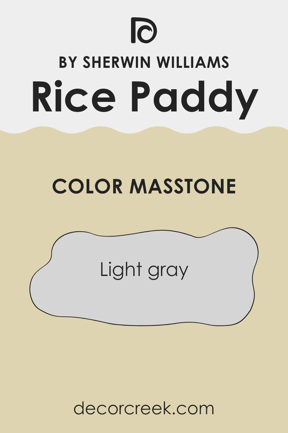 what_is_the_masstone_of_rice_paddy_sw_6414