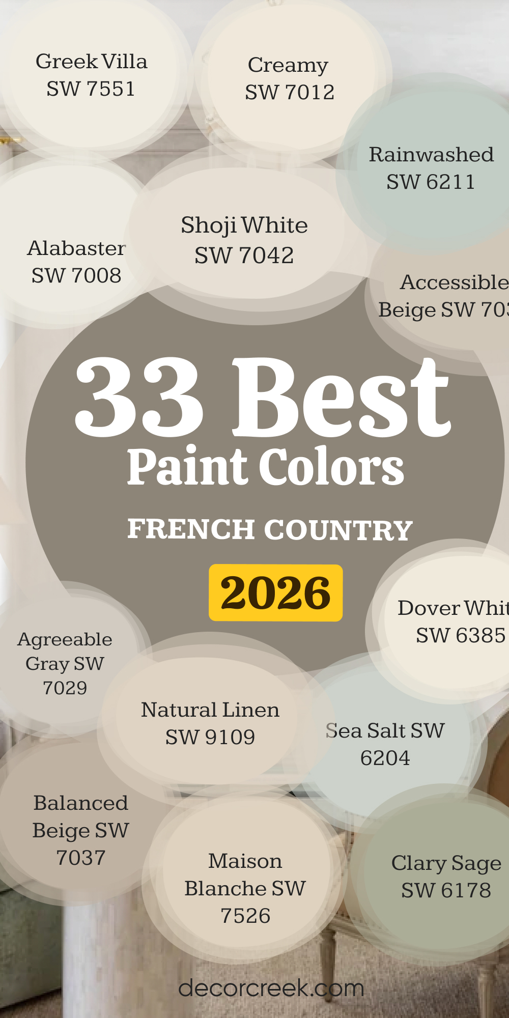 33 best french country paint colors in 2026