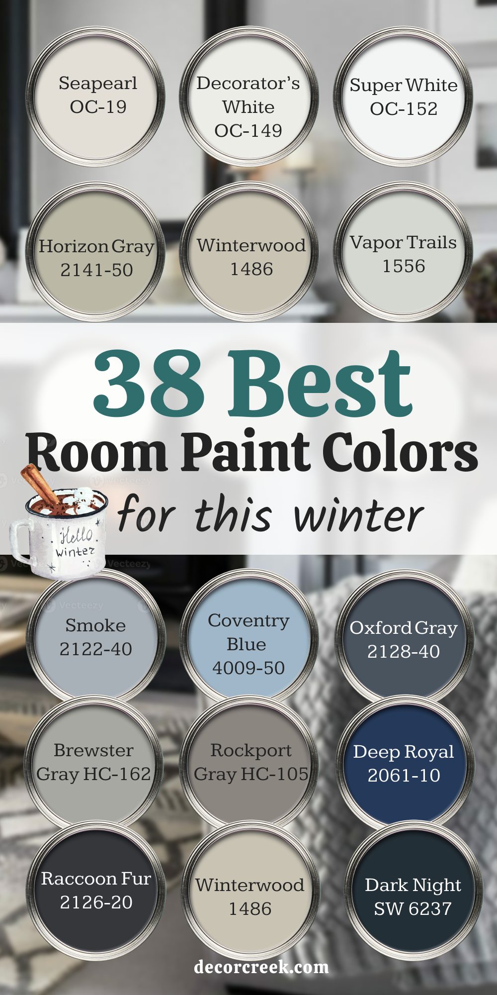 38 best room paint colors for this winter