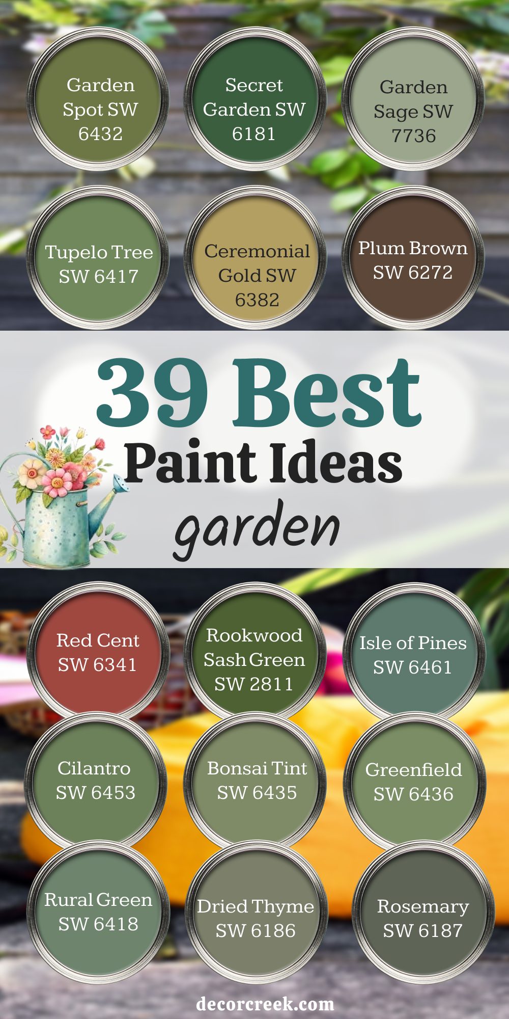 39 Garden Paint Ideas