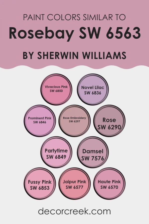 Rosebay SW 6563 Paint Color by Sherwin Williams - DecorCreek