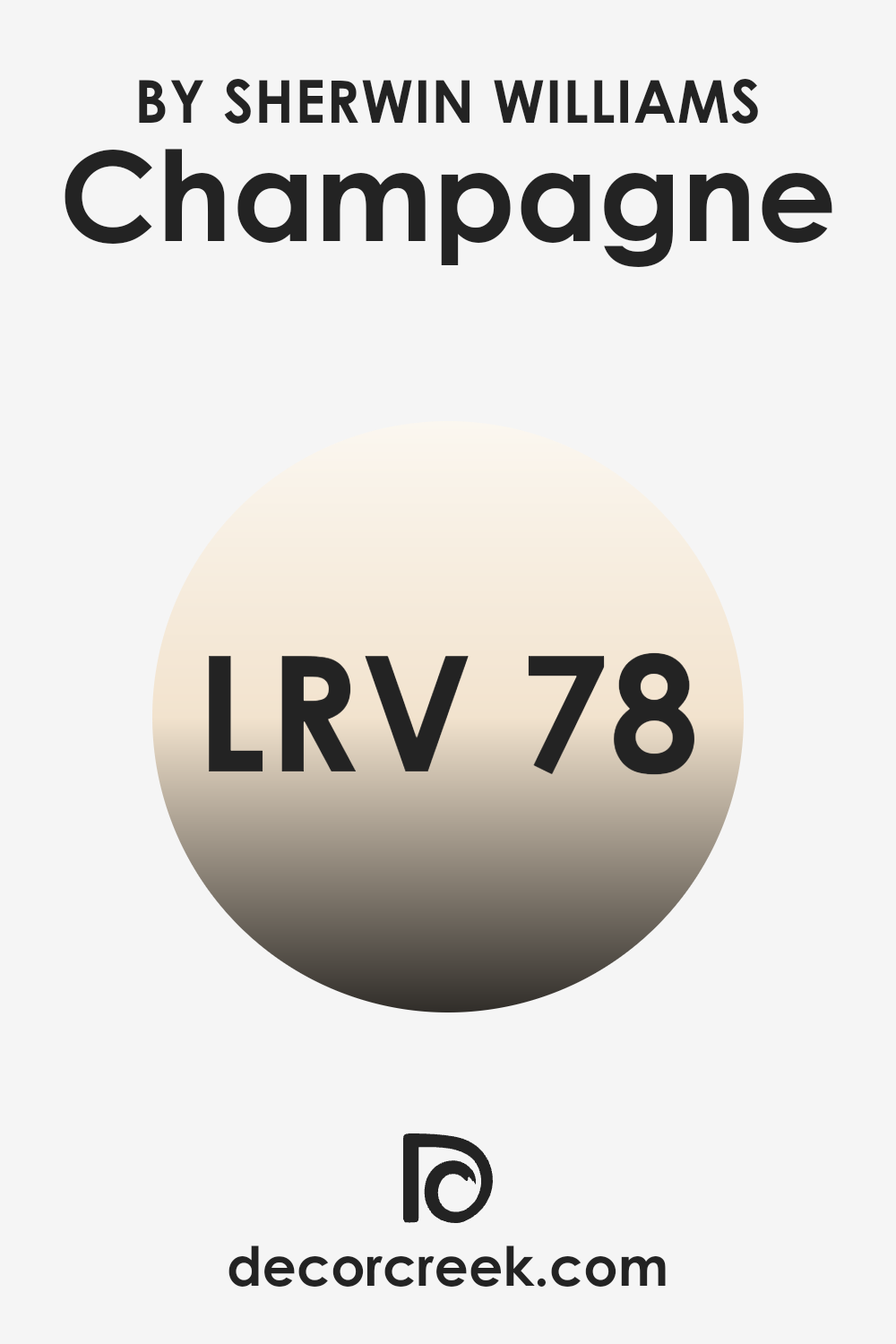 what_is_the_lrv_of_champagne_sw_6644