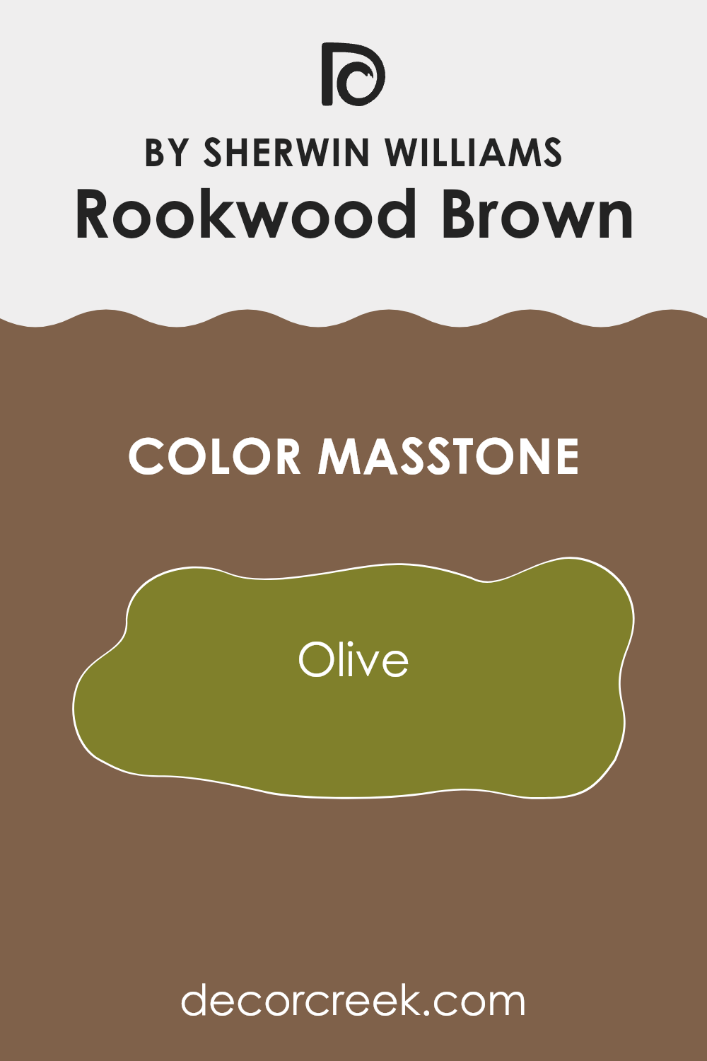 what_is_the_masstone_of_rookwood_brown_sw_2806