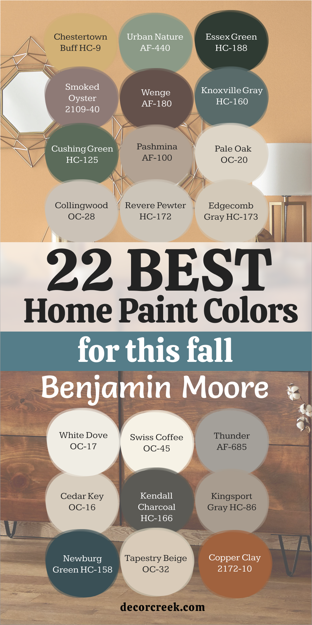 22 best home paint colors for this fall from benjamin moore (1)