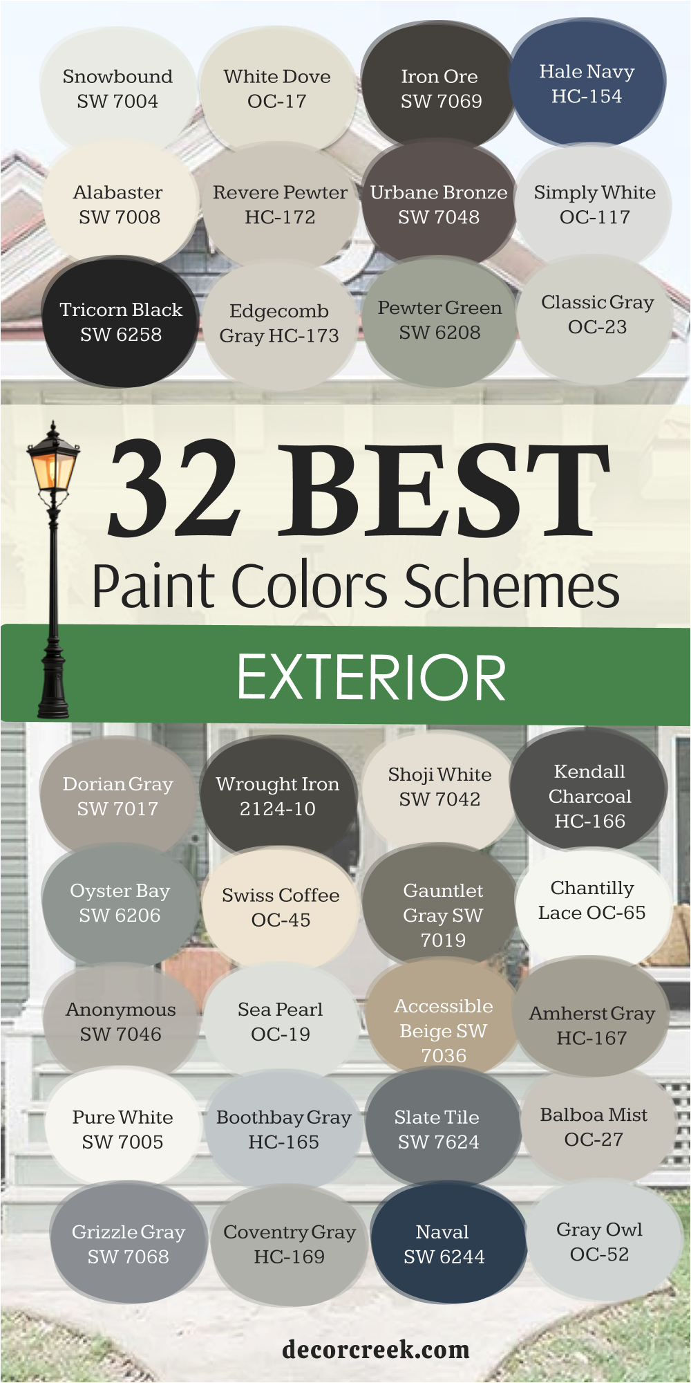 16 best modern exterior paint color combinations