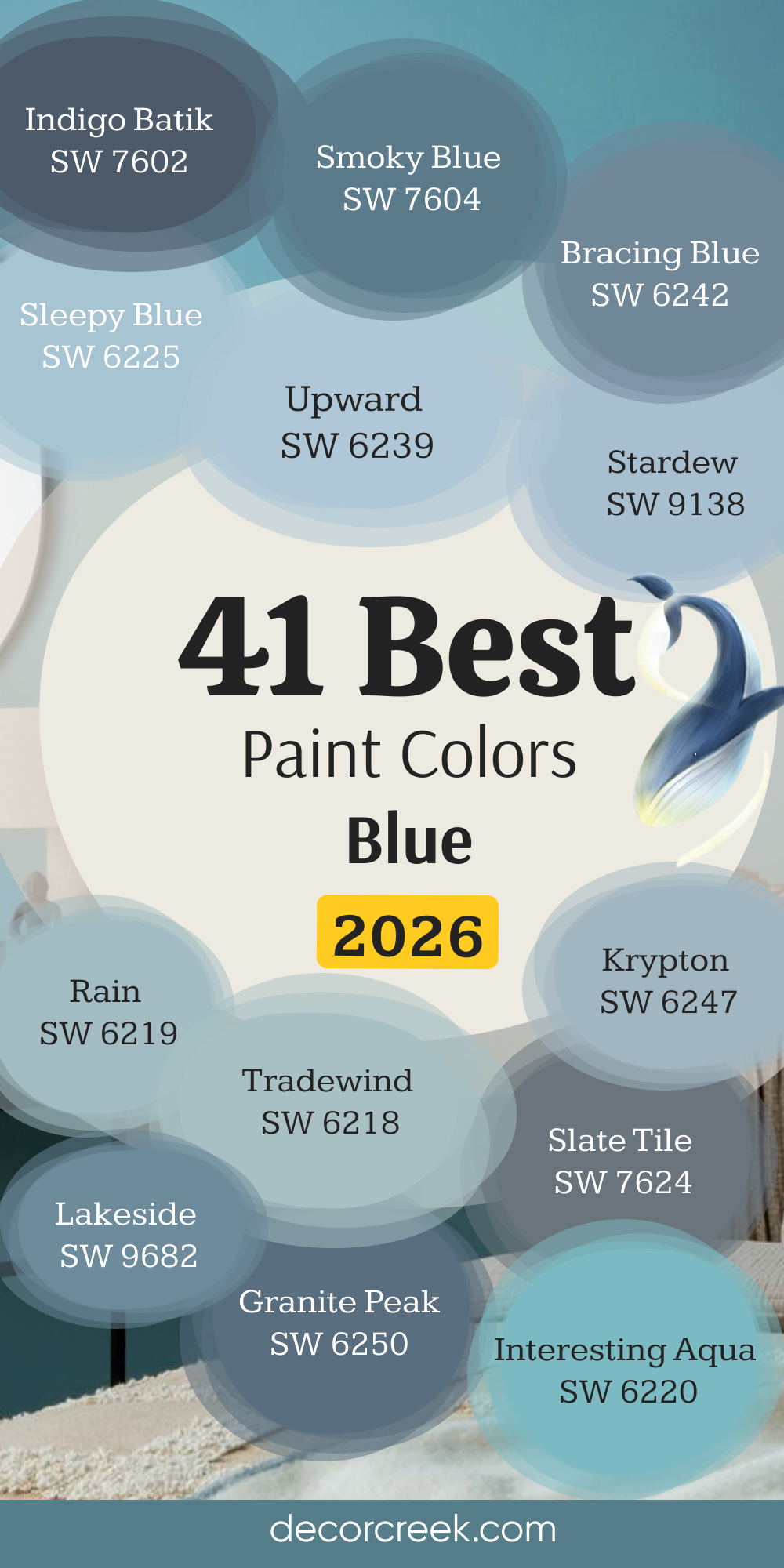 41 best blue paint colors for 2026