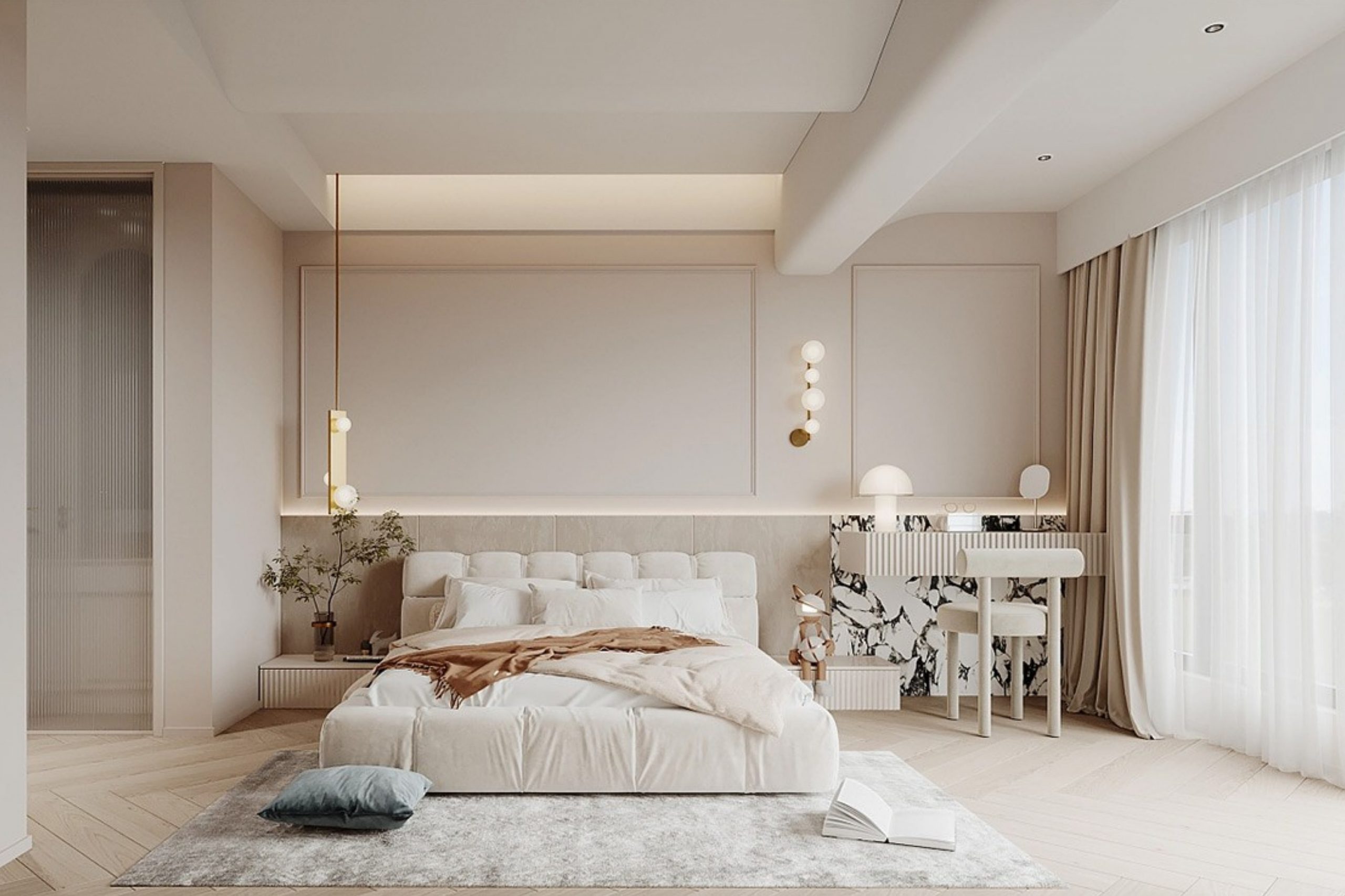 How I Choose the Right Beige Color for a Bedroom