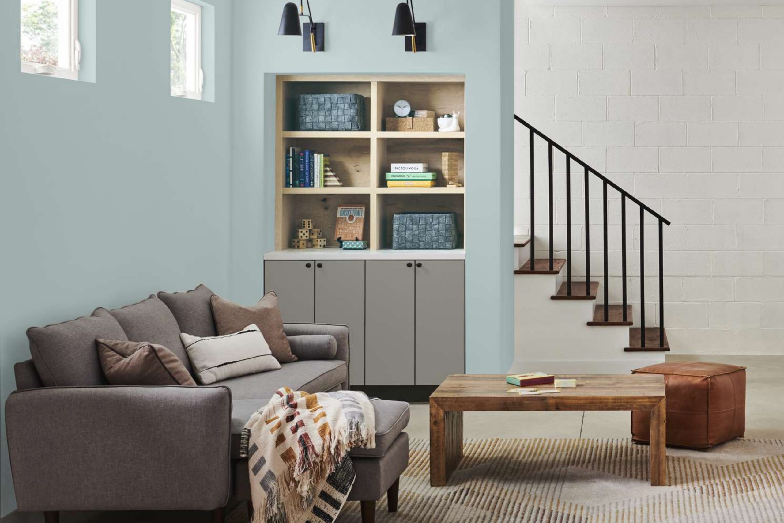 How I Choose the Right Color for a Basement