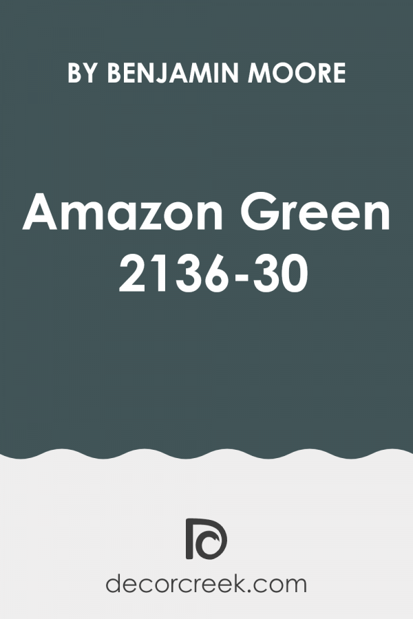 Amazon Green Benjamin Moore