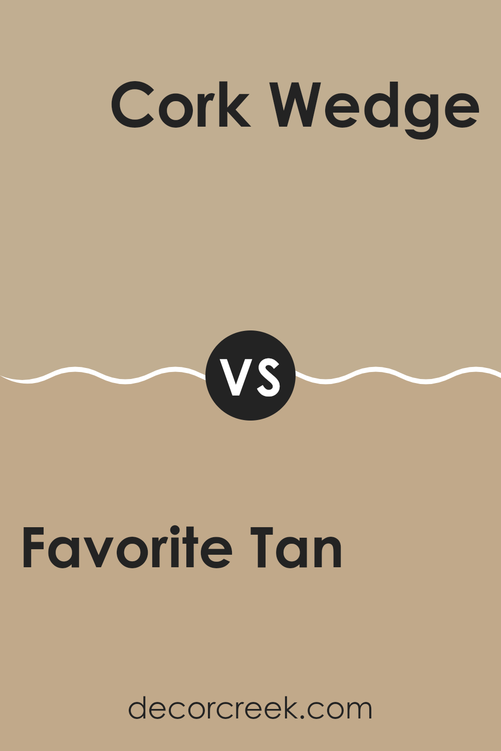 favorite_tan_sw_6157_vs_cork_wedge_sw_7539