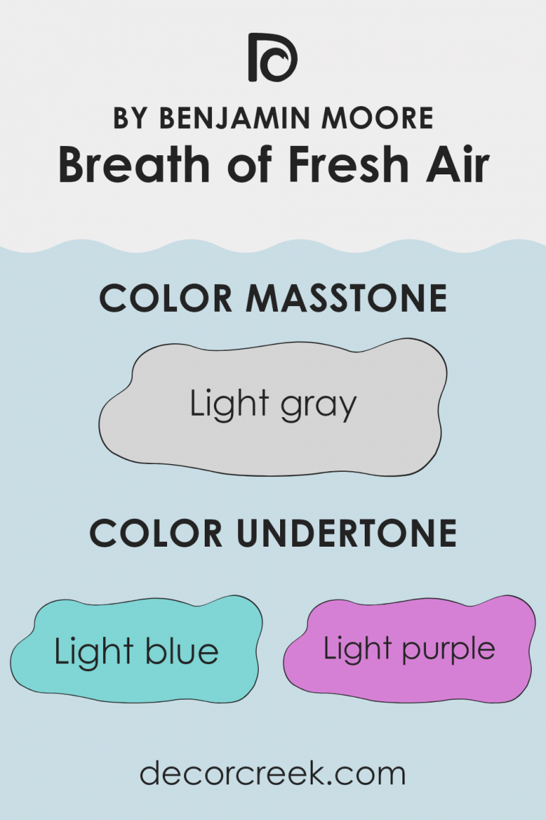 Breath of Fresh Air 806 Paint Color by Benjamin Moore - DecorCreek