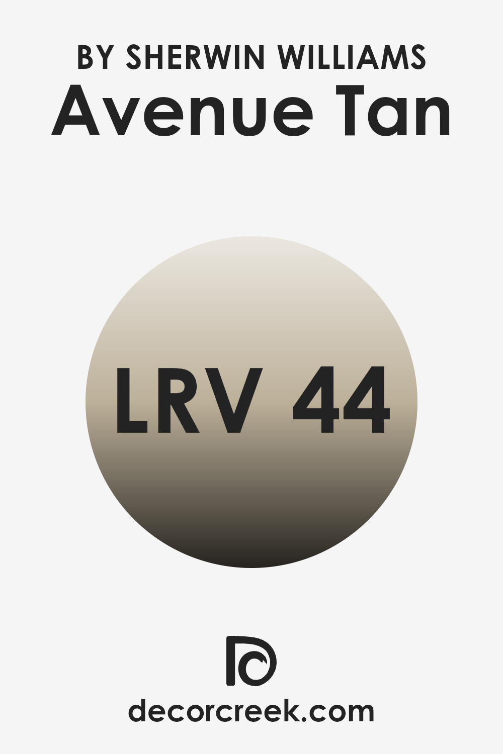 what_is_the_lrv_of_avenue_tan_sw_7543