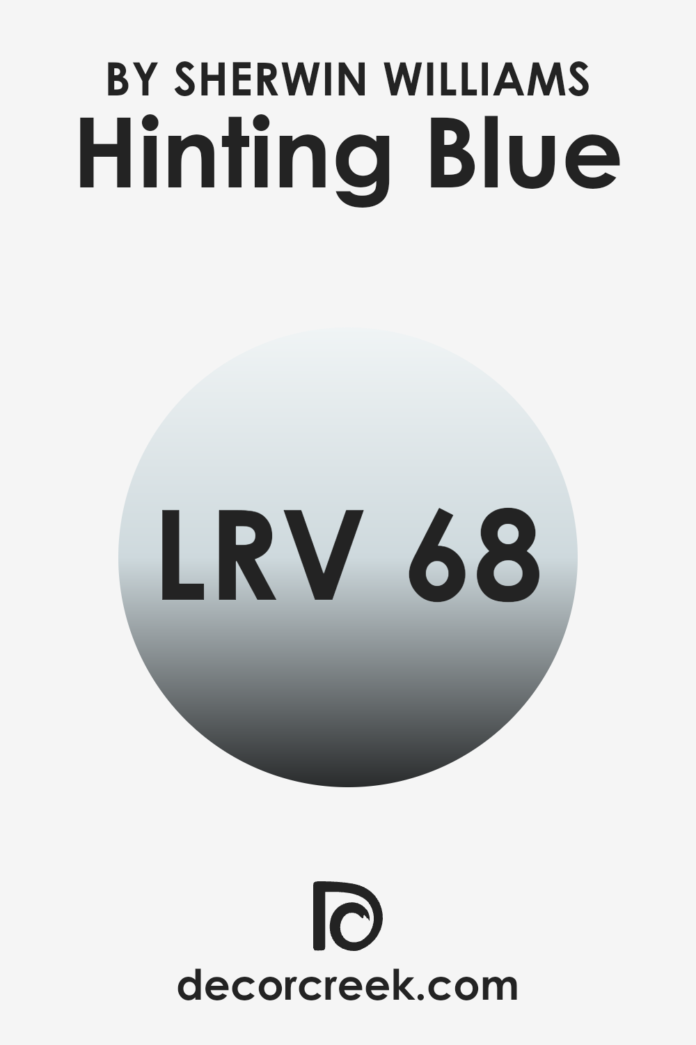 what_is_the_lrv_of_hinting_blue_sw_6519