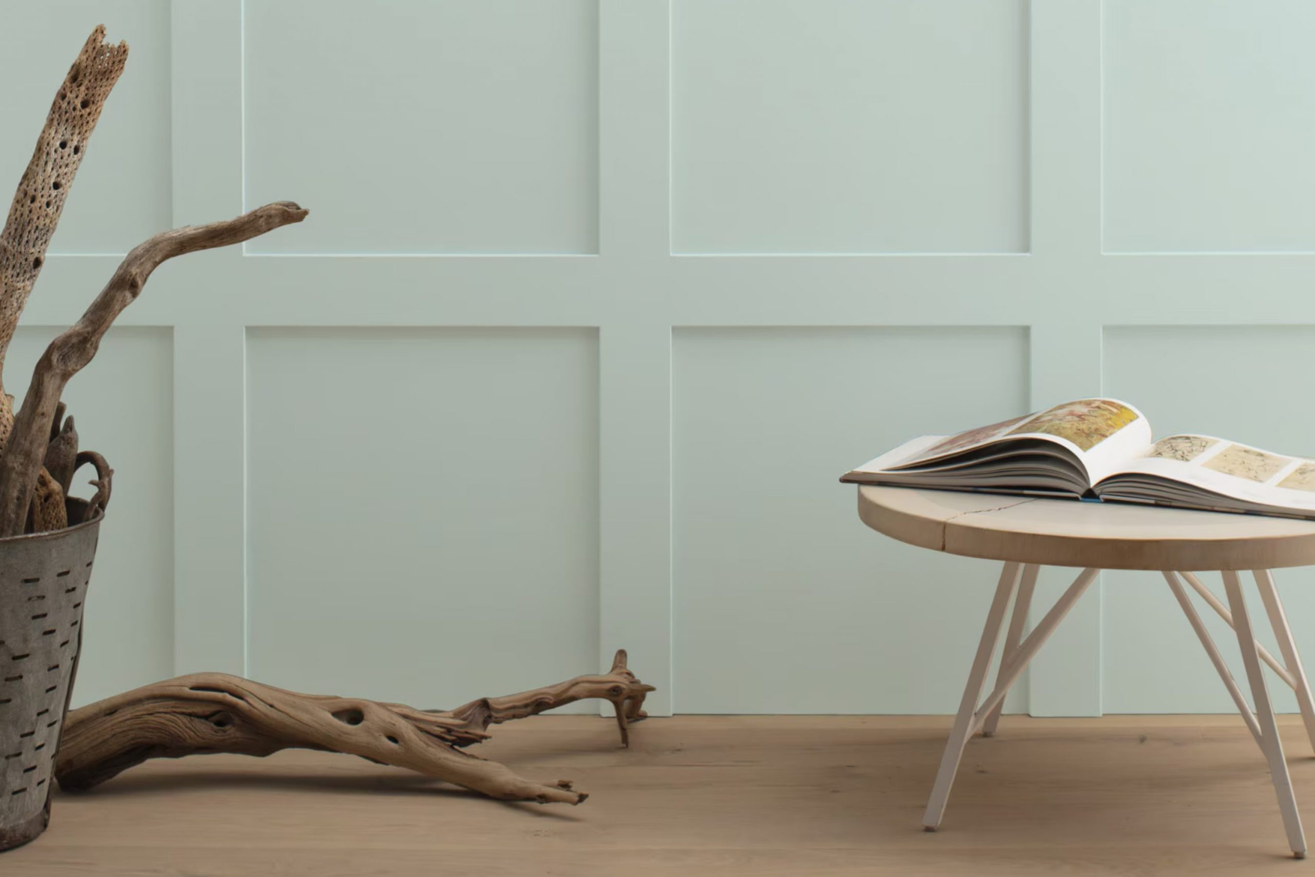 White Rain 708 Paint Color by Benjamin Moore