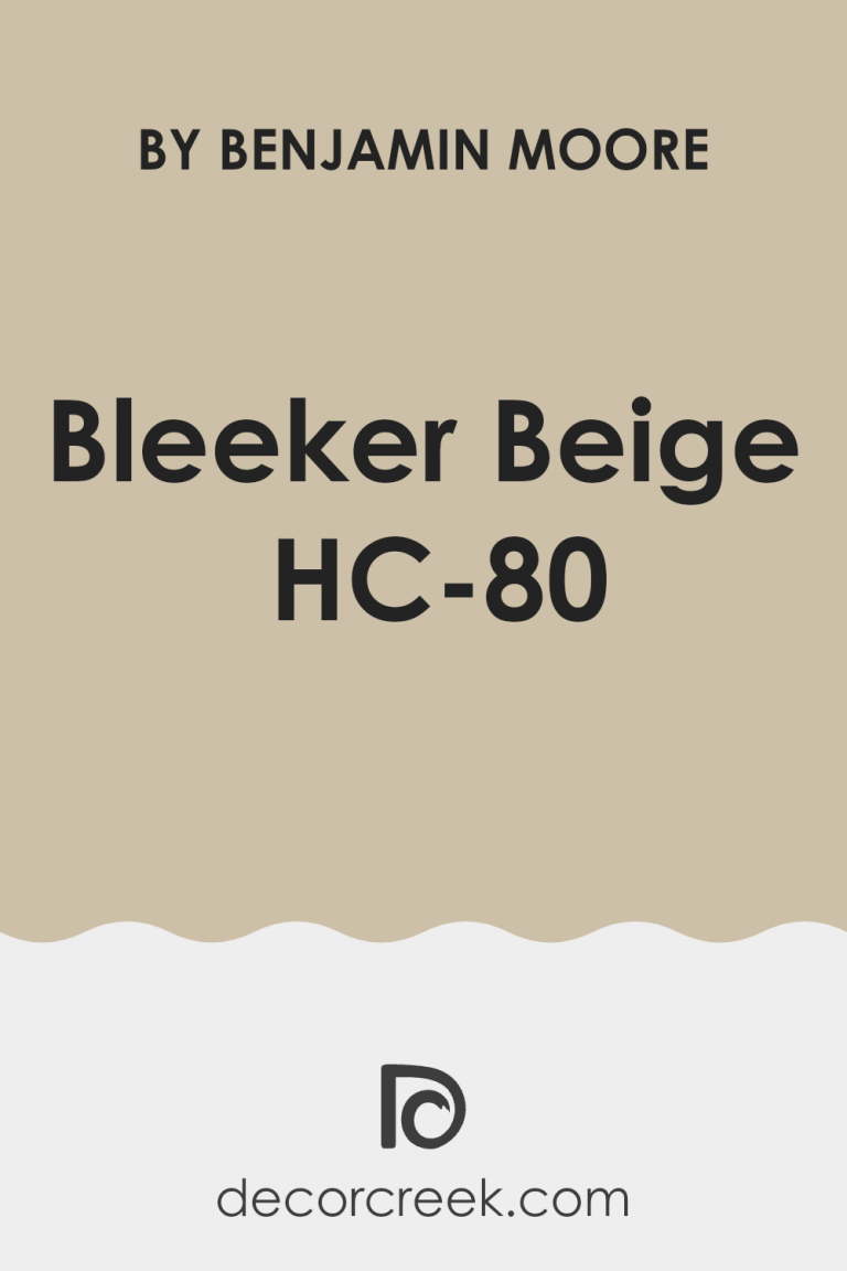Benjamin Moore Bleeker Beige