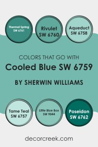 Cooled Blue SW 6759 Paint Color by Sherwin Williams - DecorCreek