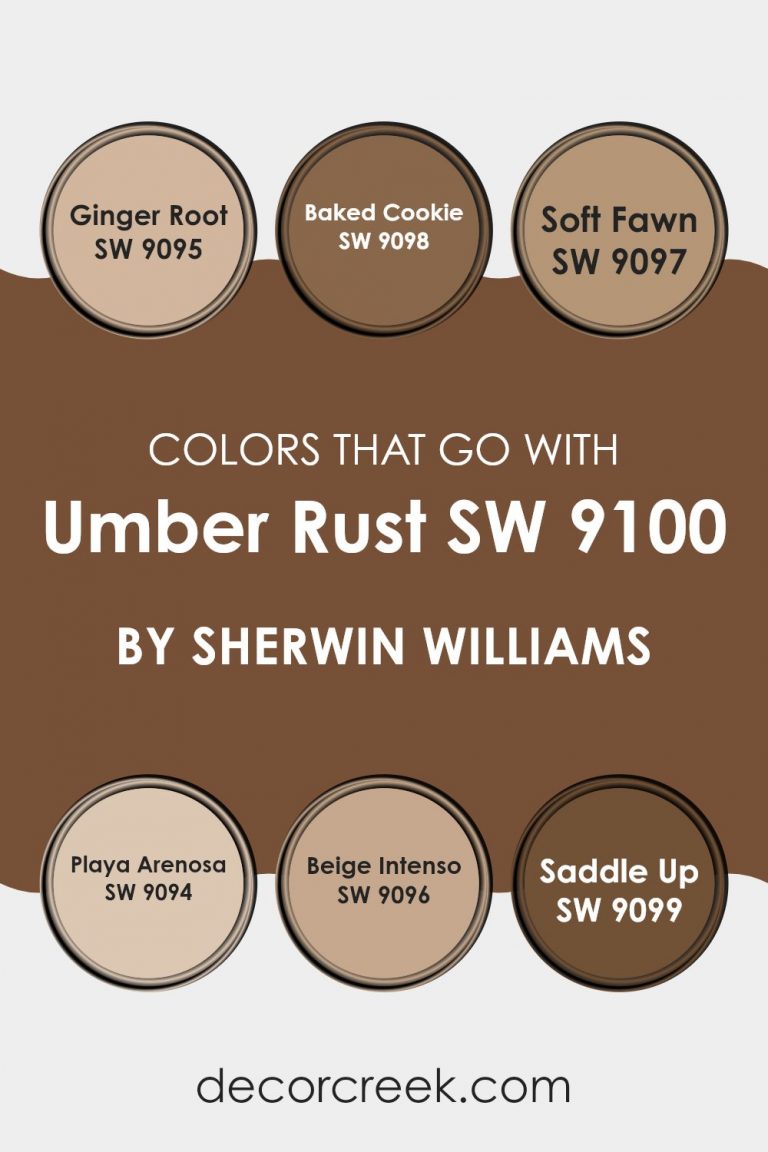 Umber Rust SW 9100 Paint Color by Sherwin Williams - DecorCreek