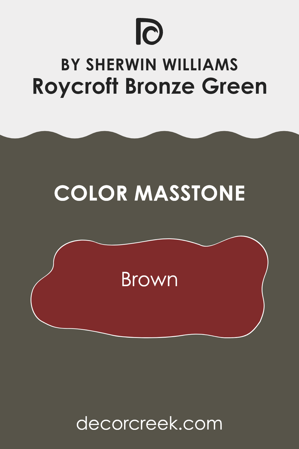 what_is_the_masstone_of_roycroft_bronze_green_sw_2846