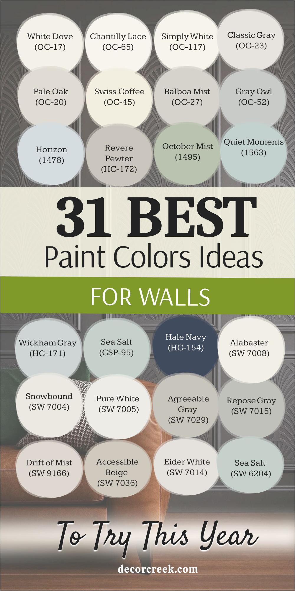 31 best Paint Ideas For Walls to try this year