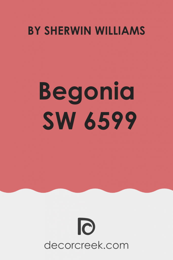 Begonia SW 6599 Paint Color by Sherwin Williams - DecorCreek