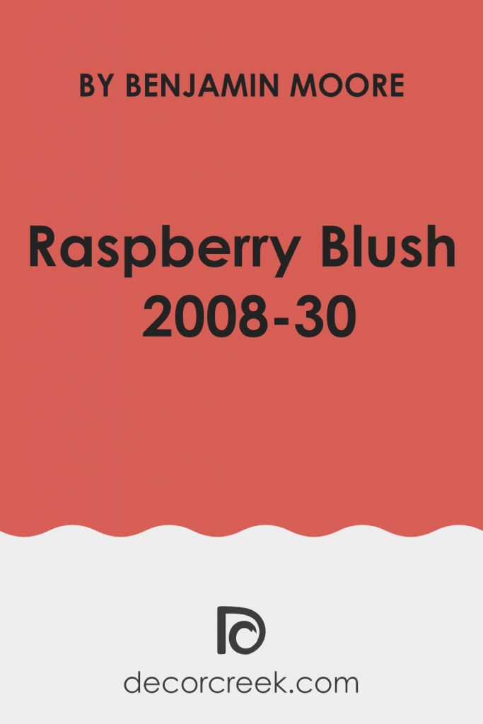 Raspberry Blush 2008-30 Paint Color by Benjamin Moore - DecorCreek
