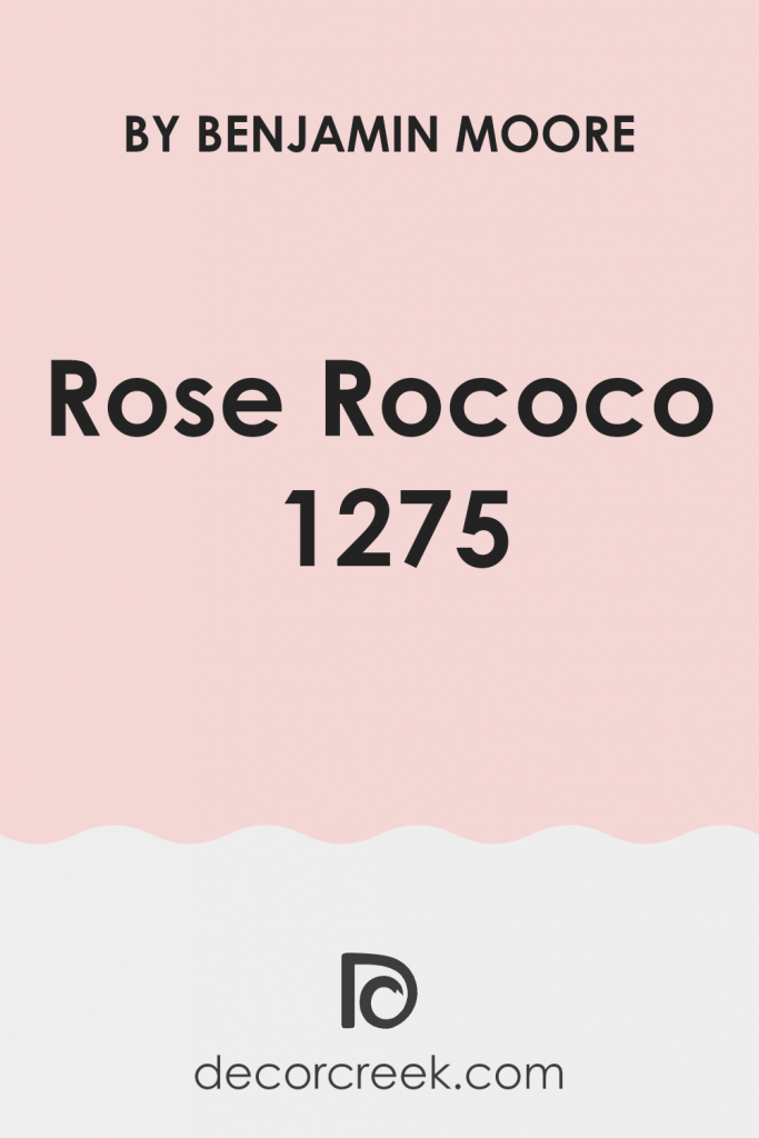 Rose Rococo 1275 Paint Color by Benjamin Moore - DecorCreek