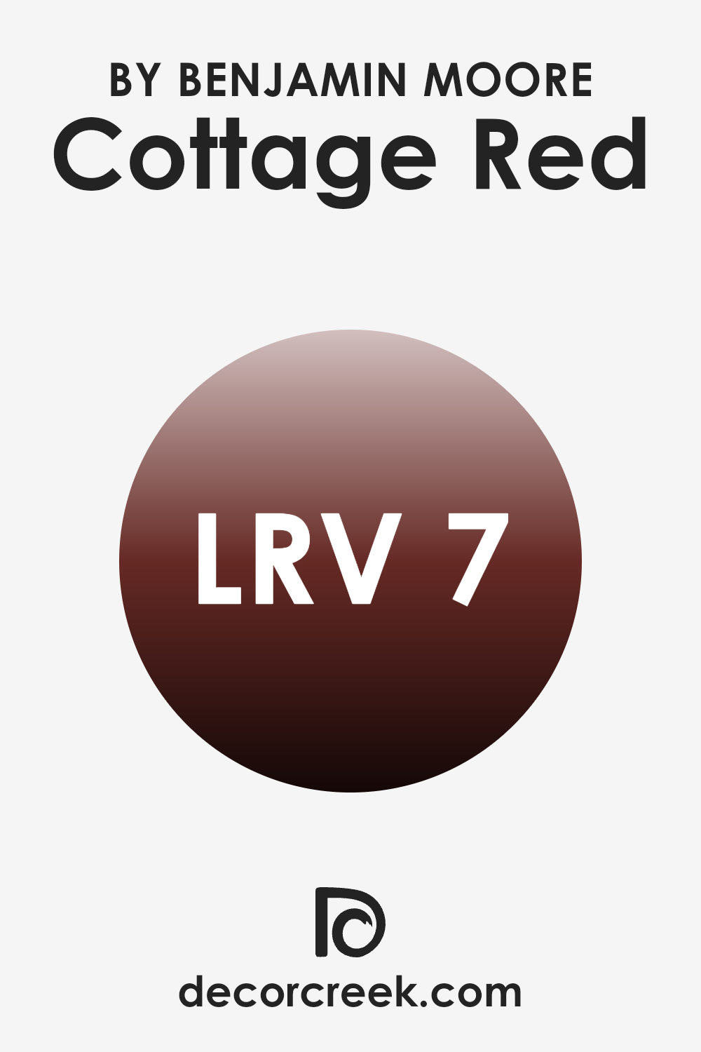 what_is_the_lrv_of_cottage_red_hc_184